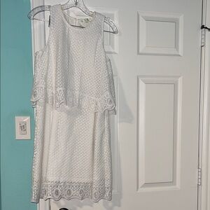 Jade White Satin Top